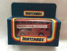 MATCHBOX MB17 LONDONER  BUS BEEFEATER GIN  - BOXED - VERY RARE !