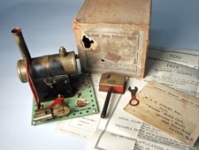 Luton Bowman PW201  live steam engine on Meccano base