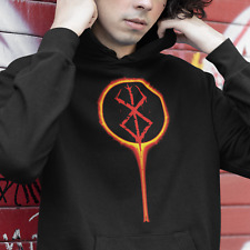 Brand of Sacrifice Berserk Black Hoodie Pullover - Japanese Manga Anime Griffith