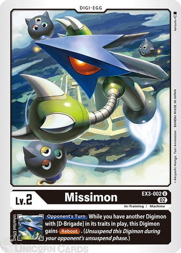 Ex3 002 missimon uncommon mint - ex3-002,