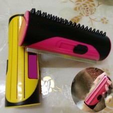 Pet Dog Cat Hair Fur Deshedding Shedding Trimmer Grooming Roll Comb Brush Tool