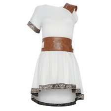 Cosplay Roman Soldier Gladiator Spartan Warrior Costumes Halloween Unisex Suits