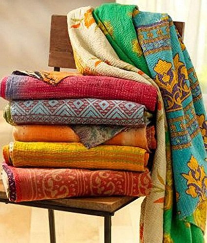 Vintage kantha quilt patchwork - vintage,