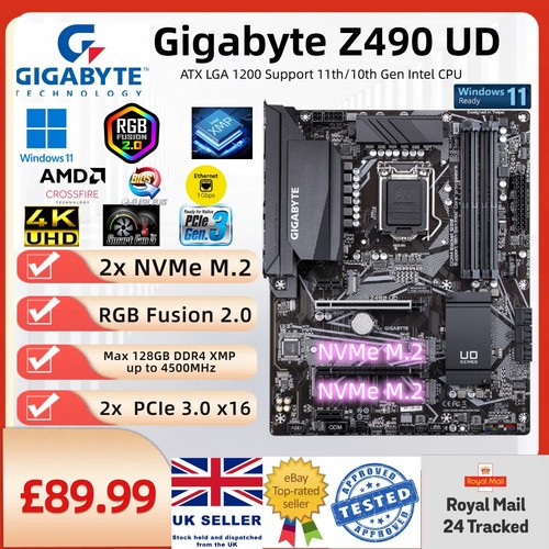 Gigabyte z490 atx - z490, ud