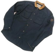 Men's Penfield Jacket L 60/40 Overshirt Shacket Large Navy Coat Waterproof 