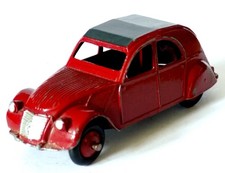 1st Time Listed, French Dinky No.24T Citroen 2CVD Car (1952-57).