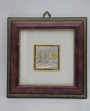 Creazioni Artistiche Silver House Artwork Vintage Made In Italy 15cm