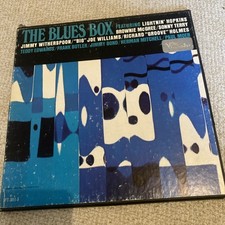 The Blues Box- rare late 60s collection on Verve records. Vinyl exc 