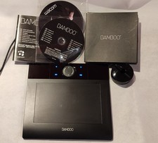 Wacom Bamboo Graphics Tablet Model MTE-450A Black MTE-450/K (A) No Stylus