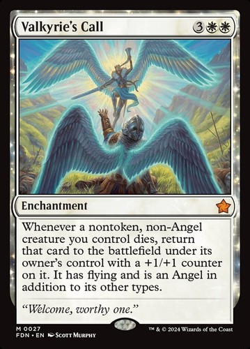 Mtg valkyrie call - valkyrie's,