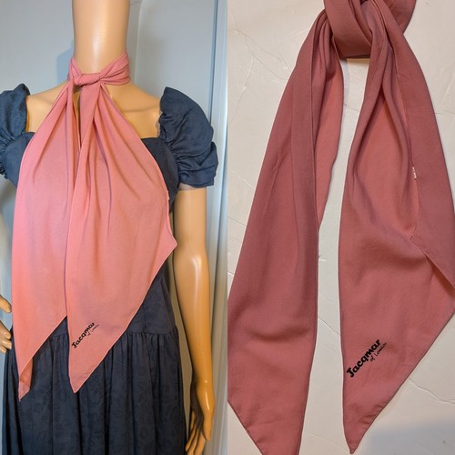 Vintage jacqmar crepe plain - crepe,