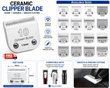 A5 Ceramic Dog Clipper Blade