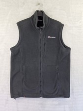 Berghaus Mens Prism Polartec Black Fleece Vest/Gillet Size UK Large 