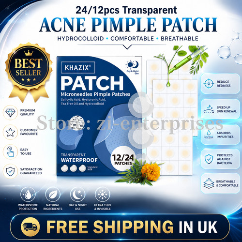 12pcs transparent acne - transparent,