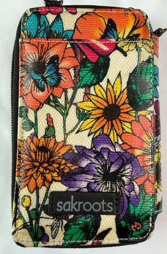 Sakroots purse floral zip - sakroots,