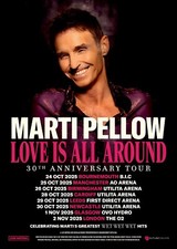 Marti Pellow UK Tour 2025 A3 A4 Print Poster Unframed