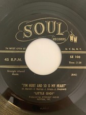 R&B Soul 45/ Little GiGi "I'm Hurt And So Is My Heart"    Soul   VG+  Hear