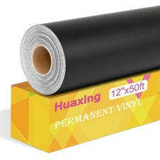 Matte Black Permanent Vinyl