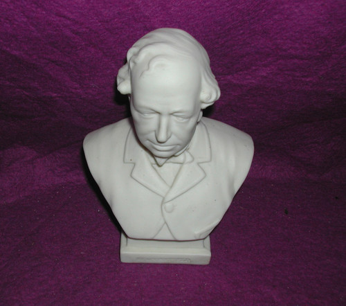 Antique goss parian ware - goss, bust