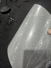 DFP Drum Wrap - Silver Sparkle