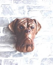 LARGE BRONZED  STONE BOXER DOG