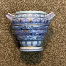 Art Deco Crown Ducal Charlotte Rhead Twin Handled Decorative Vase 13cm Tall