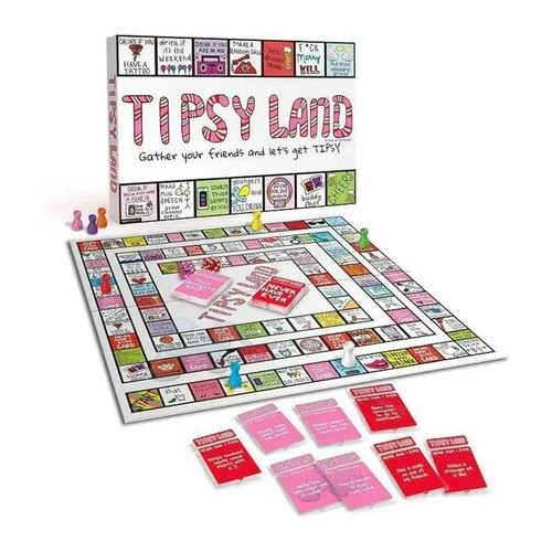 Tipsy land drinking game - drinking,