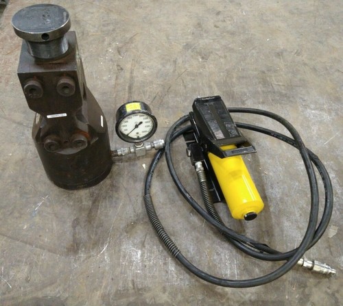 Hydraulic swager with - swager,