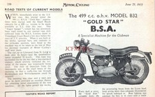 B.S.A. 'Model B32 GOLD STAR'