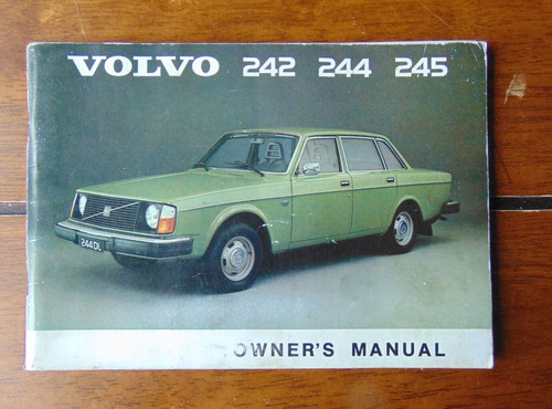 Volvo 242 244 245 - , owner's