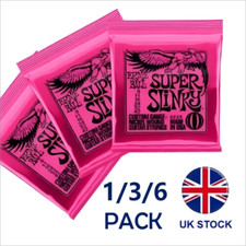 6 Pack Ernie Ball Super Slinky