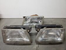 pair of mk2 vauxhall astra front headlights left and right n/s o/s 84 - 91 gte