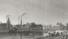PARIS. Canal L'ourcq. Barge