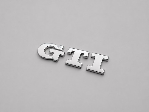 Gti badge emblem rear - vw,