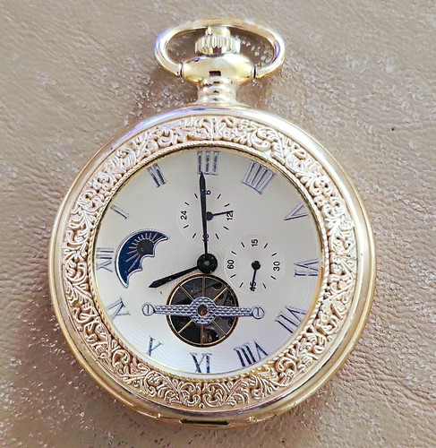 Gold plated full hunter - gold,