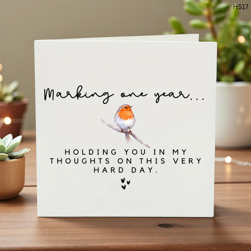 Sympathy card thinking you - thinking, of