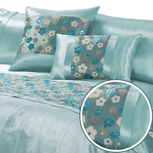 Romi satin embroidered floral - satin,