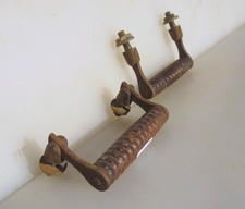 Antique Iron & Wood Drawer