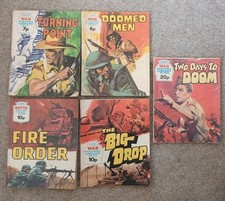 War Picture Library comic Joblot of 5. 1970s. See Photos.  Good used condition. 