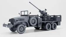 WW2 USA GMC-353 WITH BOFORS