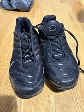 NlKE Air Max Plus TN Triple black CD0609-001 UK 6, US 7Y, EU 40 *READ DESC!*