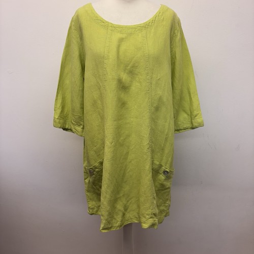 Sahara linen tunic - linen, size