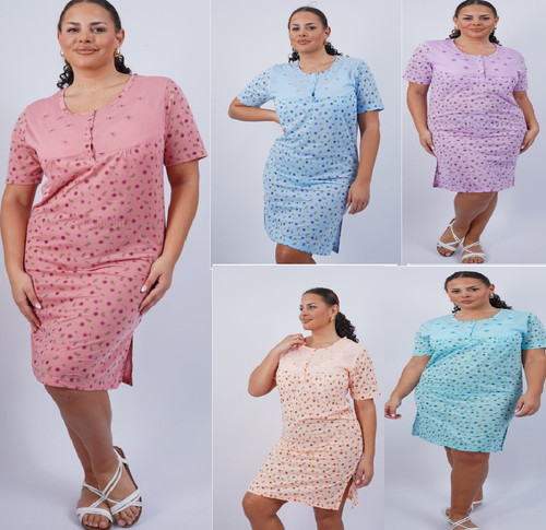 Ladies womens cotton pyjamas - womens,