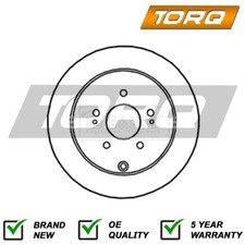 Brake Disc Rear Torq Fits