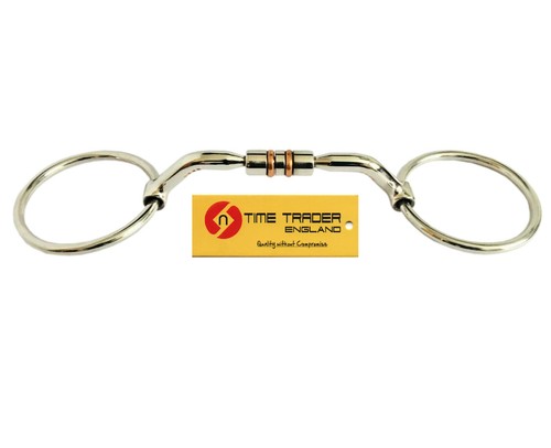 Loose ring horse bit snaffle - ring,