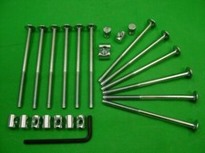 Bed / cot bolts 12 sets of M6