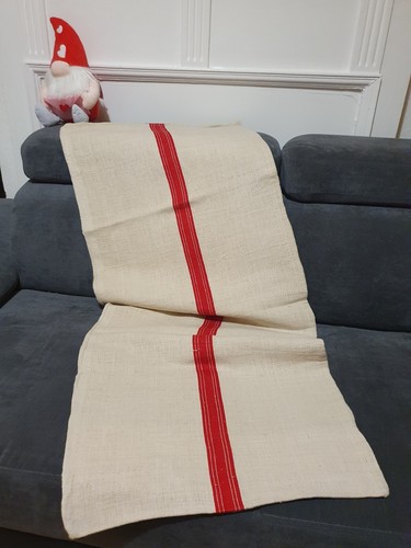Antique grain sack linen hemp - linen, /hemp