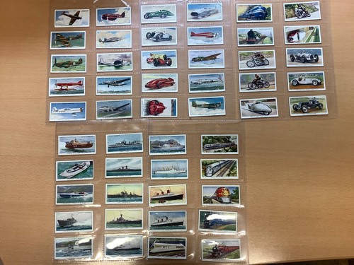 Cigarette cards wills - cigarette, speed
