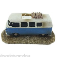 Aquarium Blue Surf VW Camper