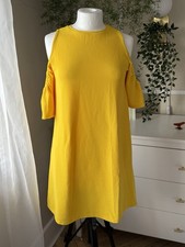 ZARA Cold Shoulder Yellow